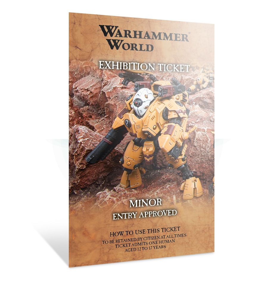 Warhammer World Exhibition Ticket (Child)