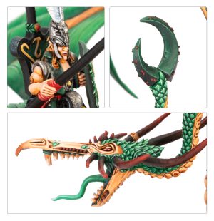 Wood Elf Noble on Forest Dragon