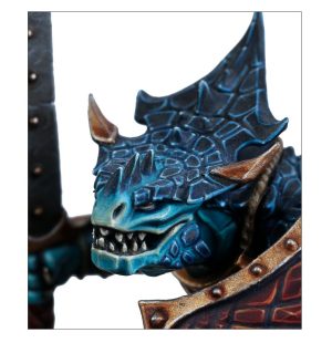 Saurus Scar-Veteran on Carnosaur