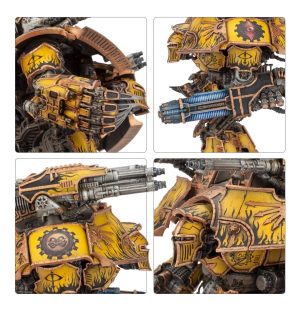 Warlord Titan Weapons: Plasma Annihilators, Laser Blasters and Power Claw