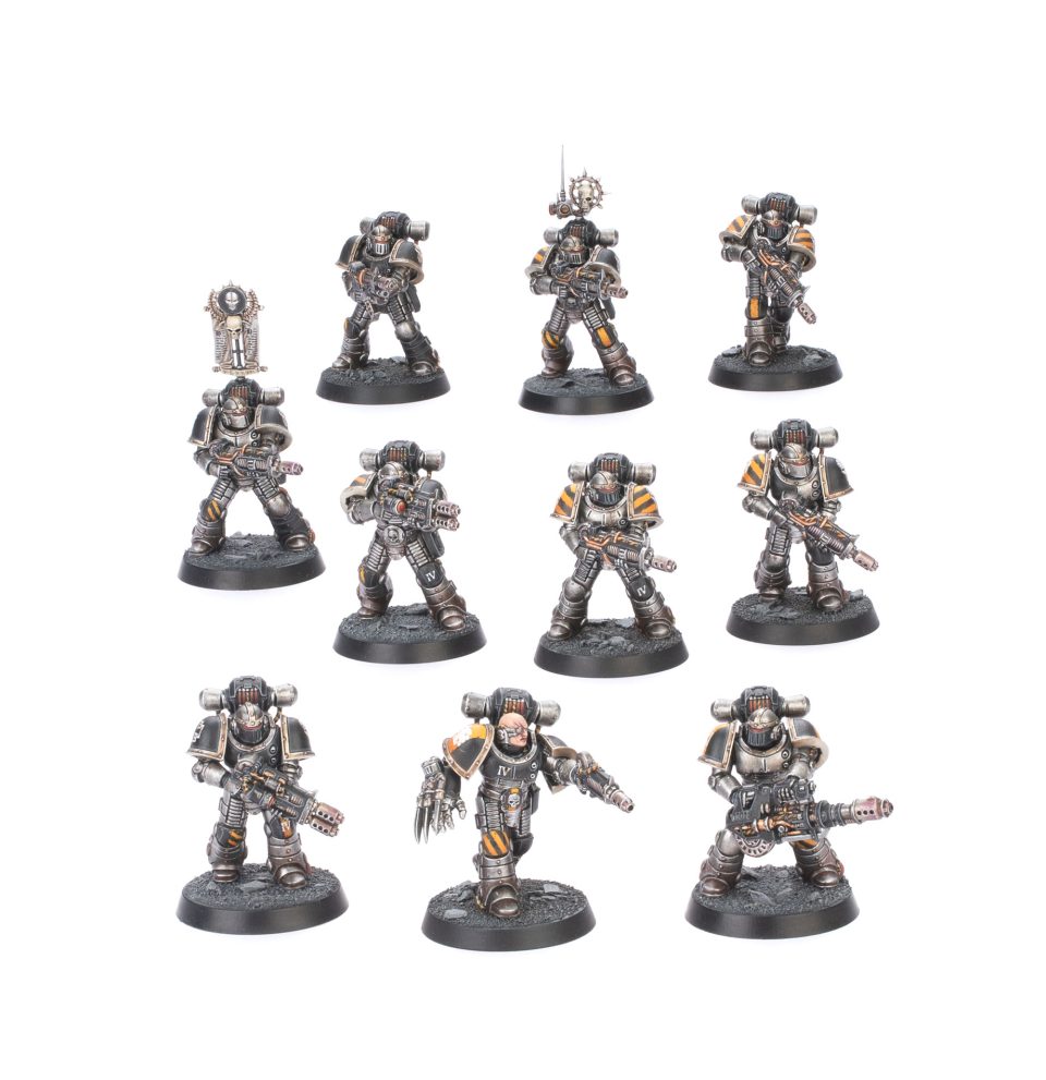 MKII Veteran Squad with Disintegrator Weapons