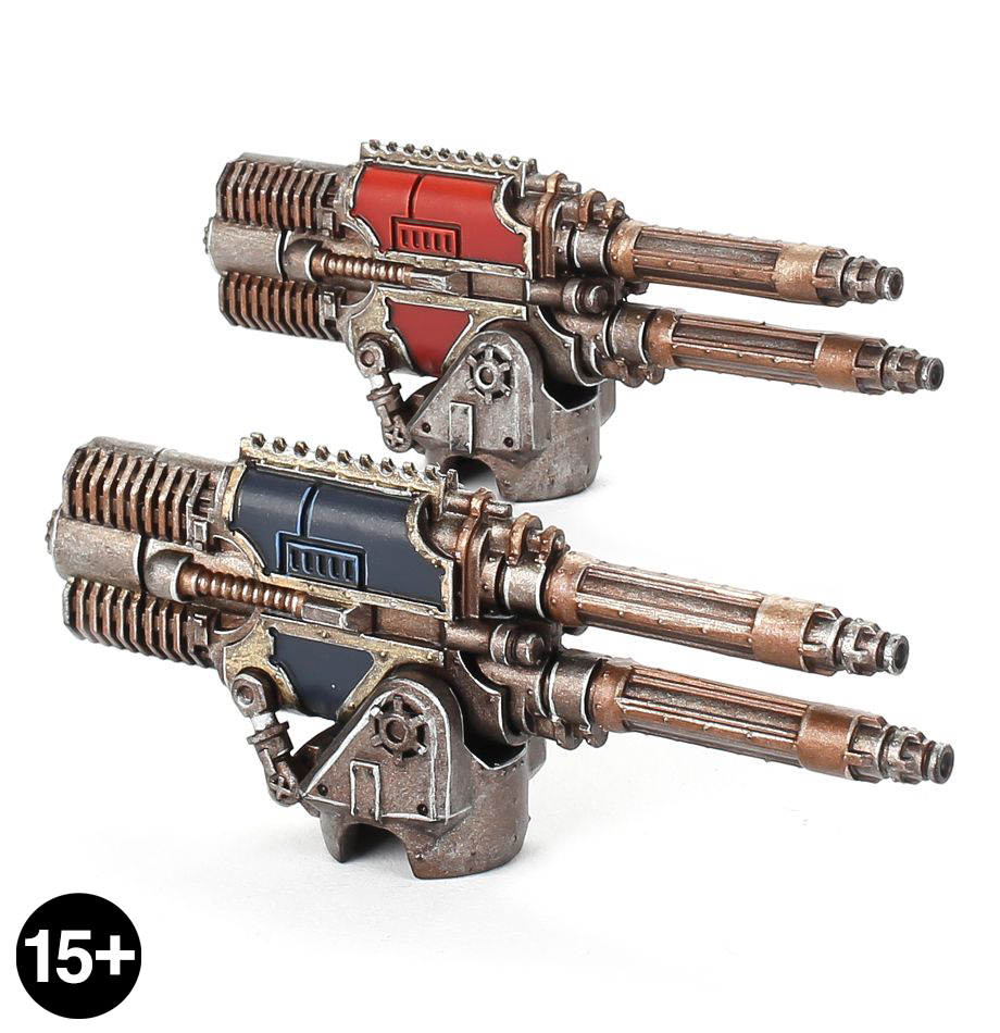Adeptus Titanicus Warlord Battle Titan Paired Turbo Laser Destructors