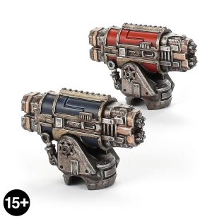 Adeptus Titanicus Warlord Battle Titan Paired Vulcan Mega-bolters