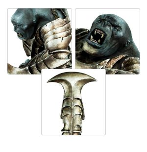 Gundabad Troll with Scythe Gauntlets