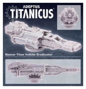 Adeptus Titanicus Reaver Titan Volkite Eradicator