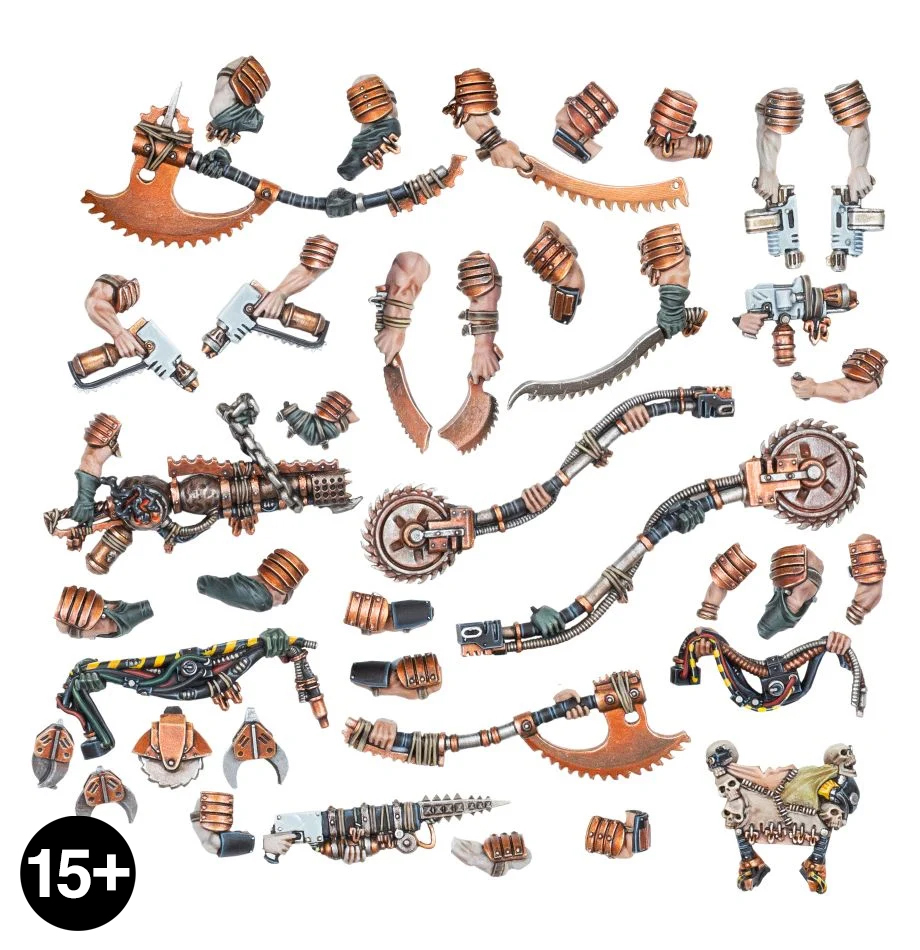 Corpse Grinder Cult Weapons Set