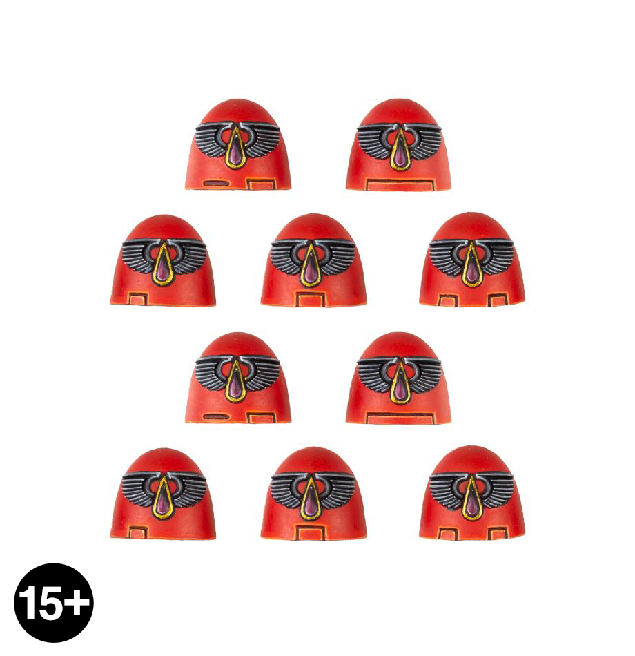 Blood Angels MKVI Shoulder Pads