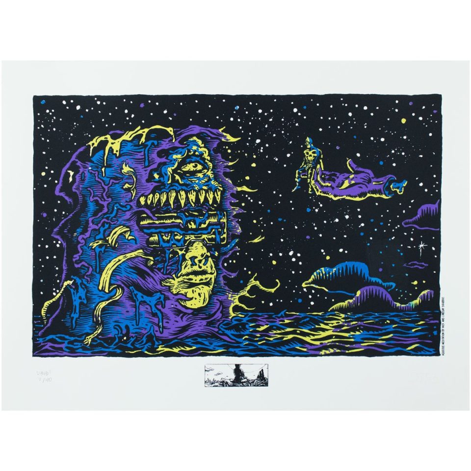 Aqueous Meditation Print by Cherry Moth Cake